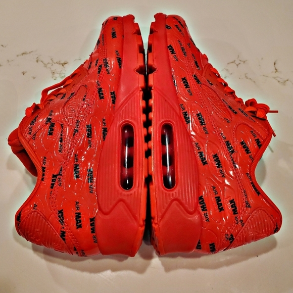 🆕️Nike Air Max 90 "Just Do It Pack Bright Crimson"🆕️ - Picture 10 of 16